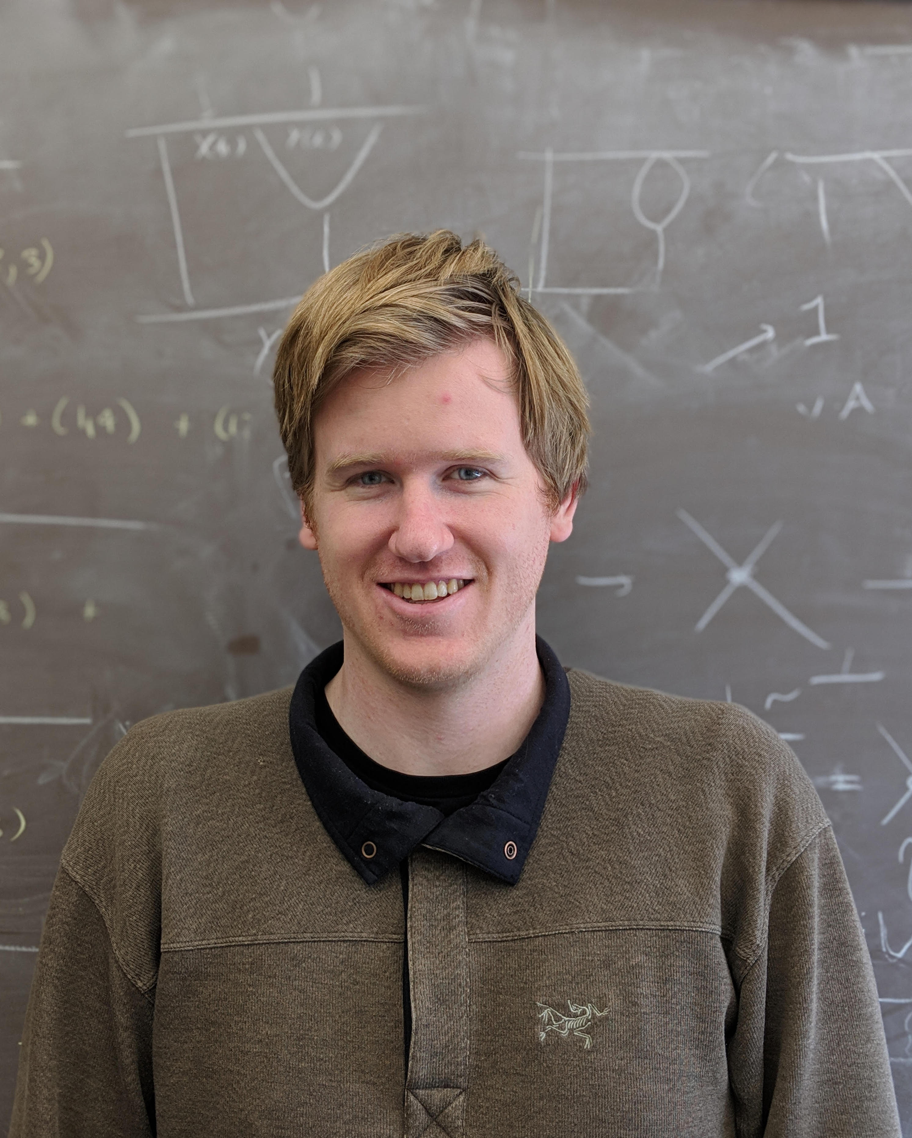 "A photograph of Ian Moult, a professor of physics in the UC Irvine Department of Physics and Astronomy."