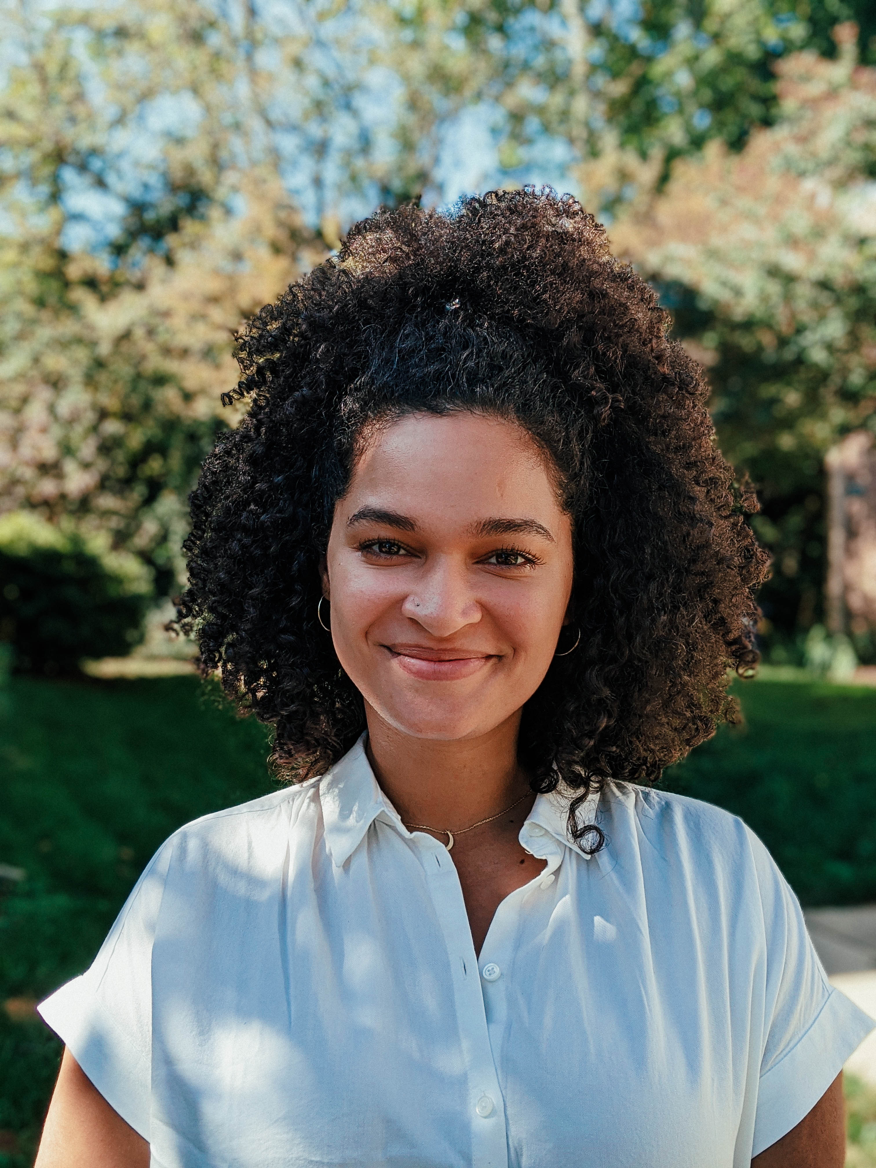 A portrait photograph of Arianna Long, an astrophysicist.