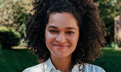 A portrait photograph of Arianna Long, an astrophysicist.