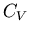 $\displaystyle C_V$