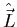 $\hat{\vec{L}}$