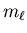 $m_{\ell}$