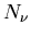 $N_{\nu}$