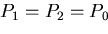 \begin{eqnarray*}
P_1+\rho g y_1 & = & P_2+\frac{1}{2}\rho v_2^2\\
P_0+\rho gh&...
...gh &=& \frac{1}{2}v_2^2\\
2gh &=&v_2^2\\
v_2 &= &\sqrt{2gh}\\
\end{eqnarray*}