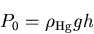 \begin{eqnarray*}
P_B+\rho g y_B&=&P_A+\rho g y_A\\
1.013\times10^5\;{\rm N/m}^...
...ight)
\left(9.80\;{\rm m/s}^2\right)y_A\\
y_A &=& 10.3\;{\rm m}
\end{eqnarray*}